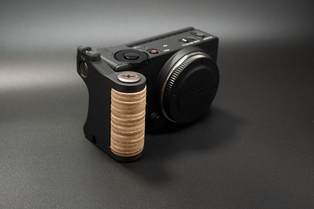 SIGMA fp/fpL用 レザースタックハンドグリップ - ToshisanK Lab - BOOTH