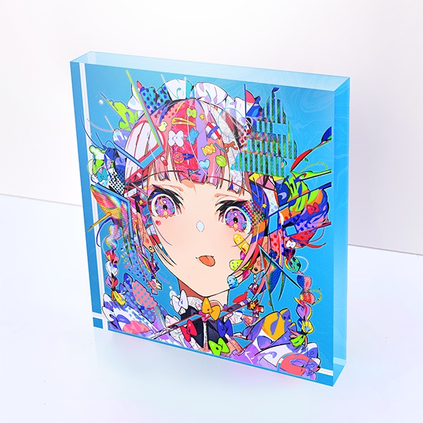 アクリルブロック（DOPPELGANGER） - Mika Pikazo個展【UNDER VOYAGER