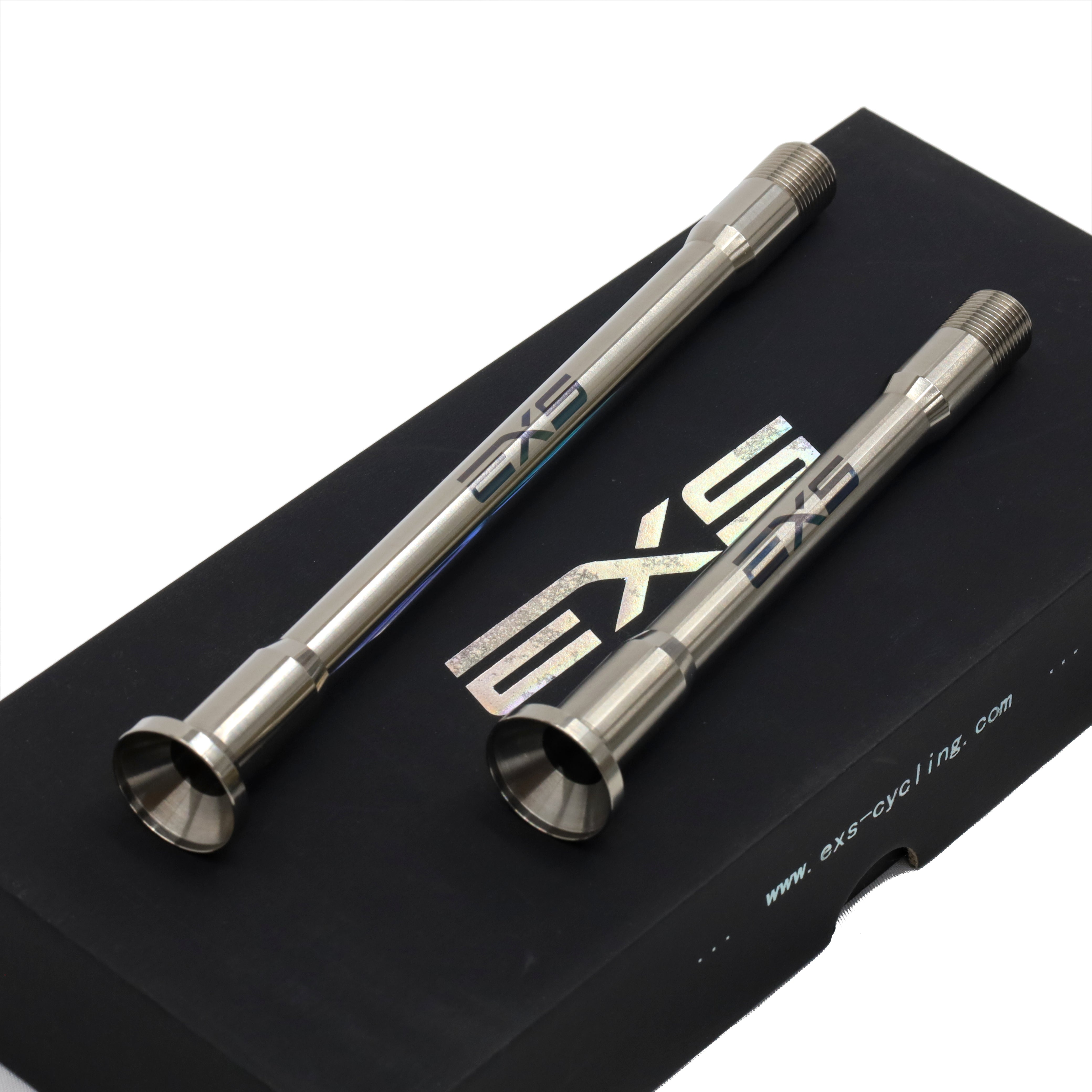 EXS / チタニウムスルーアクスル前後セット 45度ヘッド
