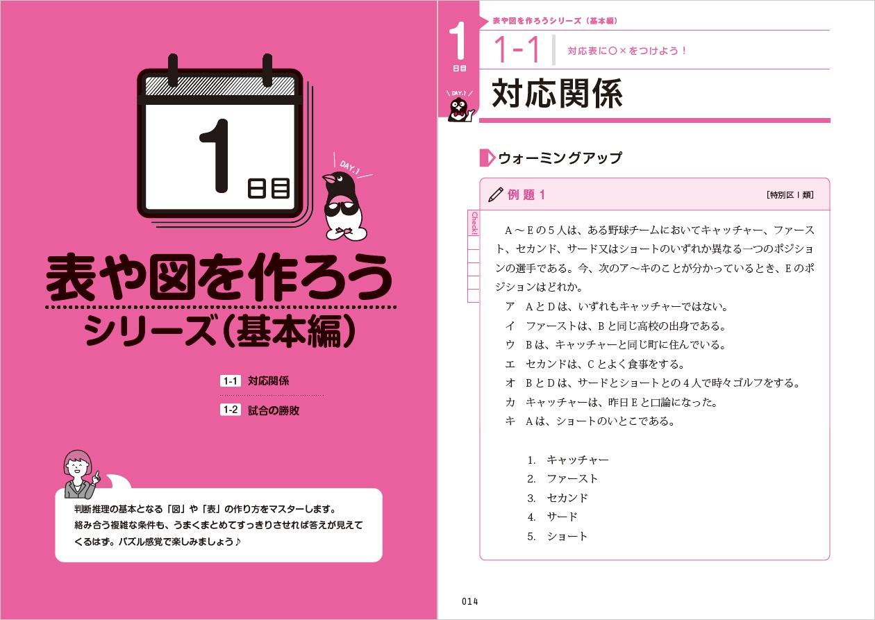 1週間で解き方がわかる判断推理 いちばんやさしい公務員試験テキスト