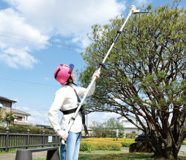 商品情報_4WAY高枝ポールトリマー&ポールソー | 山善の商品情報サイト