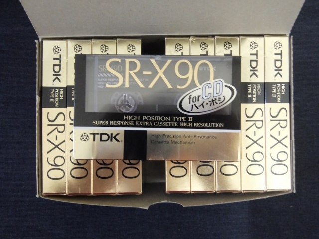 ハイポジカセットテープの未開封未使用品を多数お売り頂きました｜松田書店