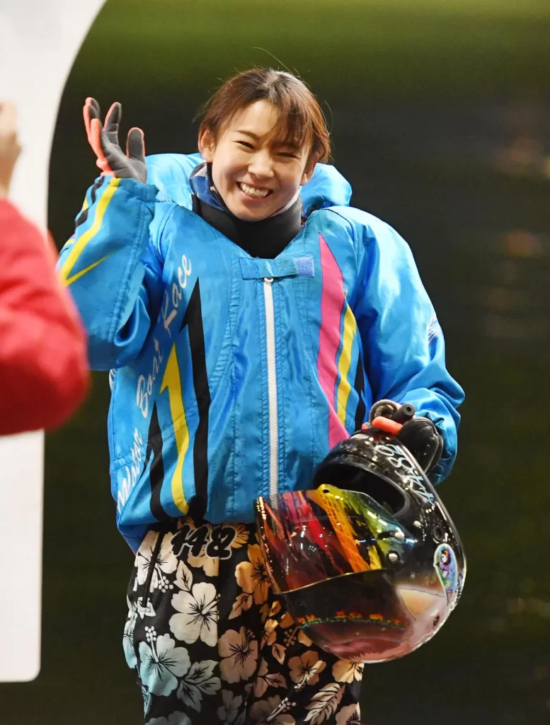 力強いターンで会場を魅了！守屋美穂（もりやみほ）選手！1号艇田口