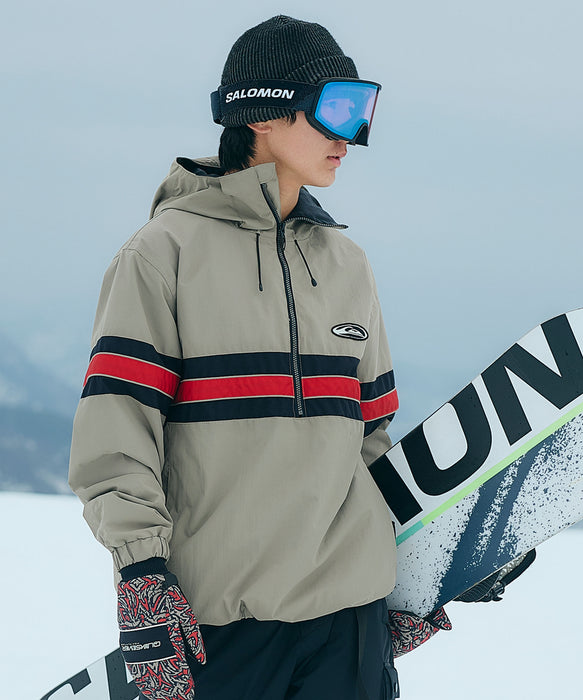 QUIKSILVER メンズ/ユニセックス STEEZE JK スノージャケット 10,000mm