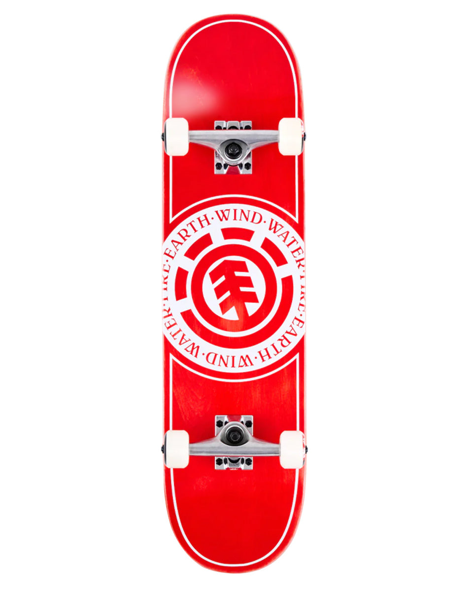 ELEMENT スケートボード SEAL JAPAN 8 コンプリートデッキ RED