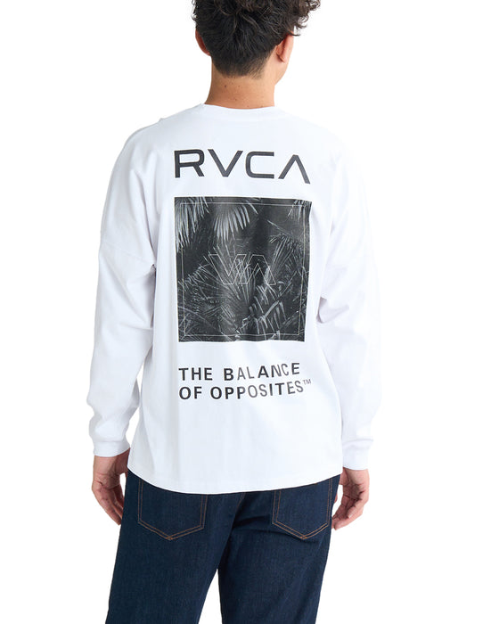 OUTLET】RVCA メンズ PALM BOX LT ロンT 【2025年春夏モデル】