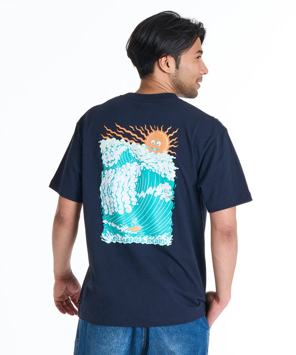 BILLABONG メンズ 【KENTRO YOSHIDA】WAVE MONSTER Tシャツ 【2025年