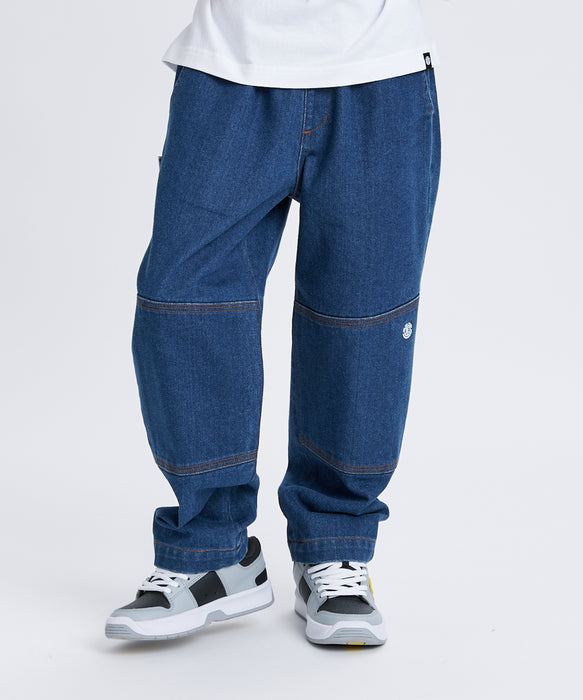 SALE】ELEMENT キッズ SHOD PANTS STD WKNEE YOUTH デニムパンツ