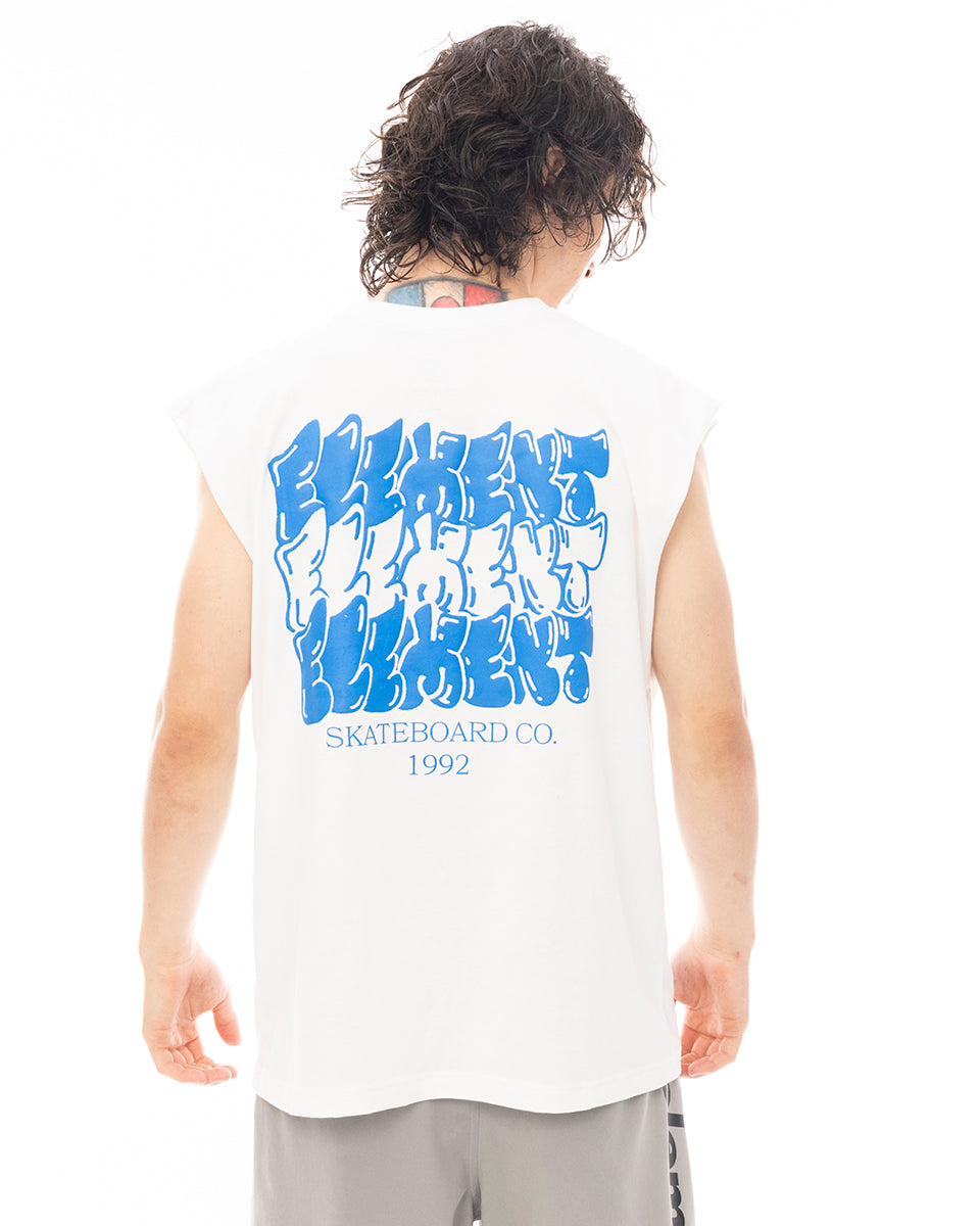 OUTLET】ELEMENT メンズ TAG 3 NO SLEEVE タンクトップ 【2025年夏モデル】