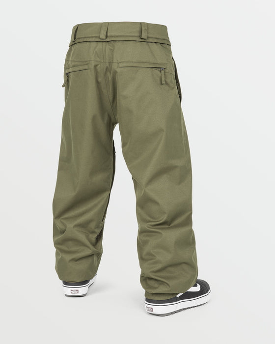 OUTLET】VOLCOM Mens Arthur 20K Pants - Ivy