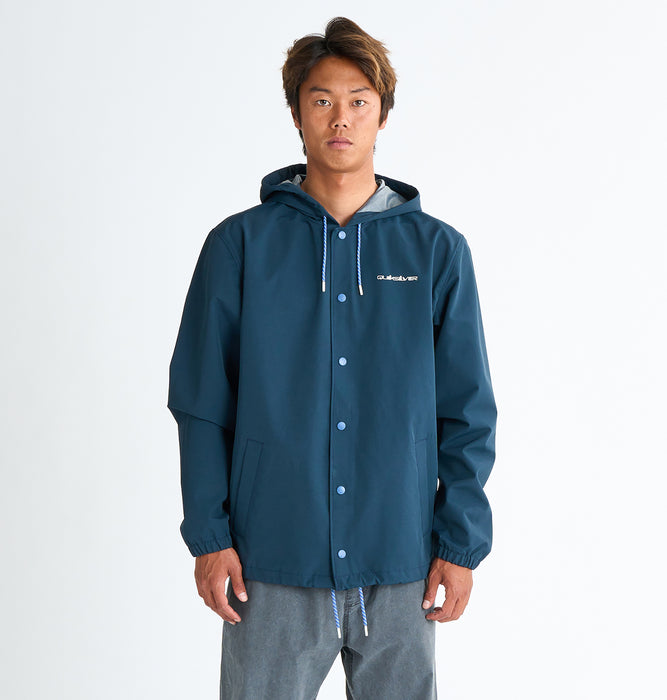 OUTLET】Quiksilver RAIN CLOUD HOODED COACH メンズ アウター