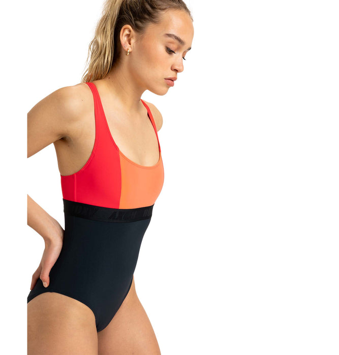 OUTLET】Roxy ROXY ACTIVE COLORBLK ONEPIECE ウィメンズ ワンピース水着