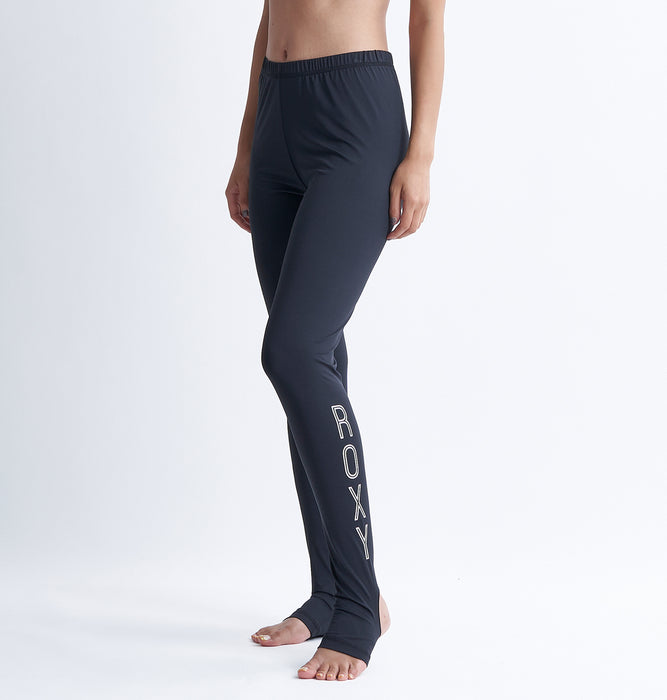 今月末まで ROXY ネイビー ゴールド レギンス M/L 今月末まで ROXY