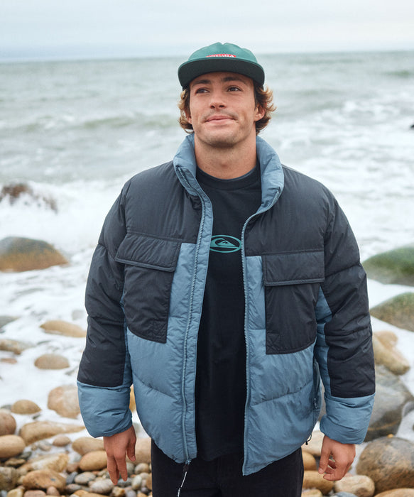 Quiksilver メンズ STAY PUFF JACKET 中綿ジャケット ジップハンド