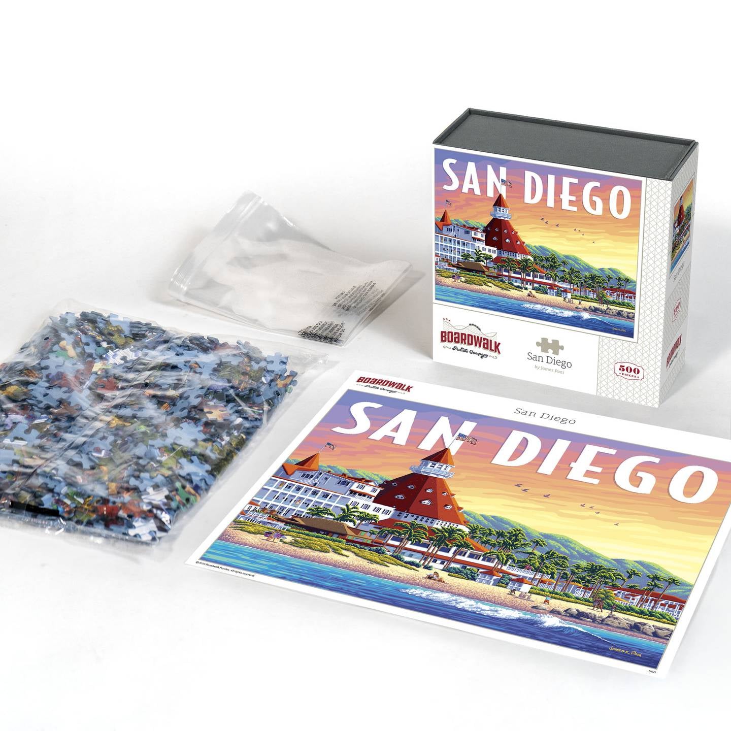San Diego | 500 Piece Boardwalk Jigsaw Puzzle