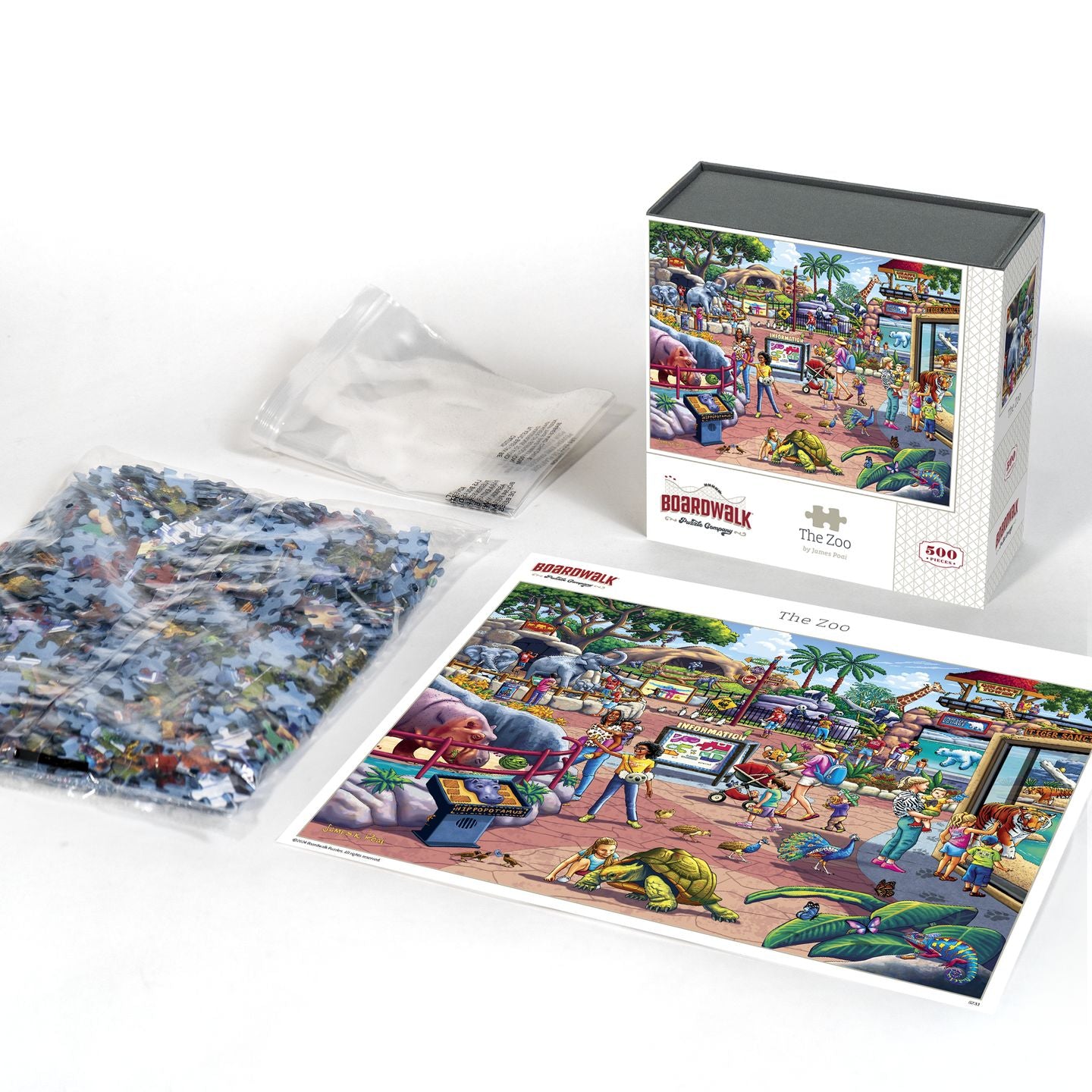 The Zoo | 500 Piece Boardwalk Jigsaw Puzzle