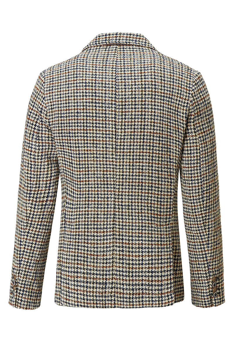 POCK123T ガンクラブチェックパターンジャケット / Col：VAR3 グリーン