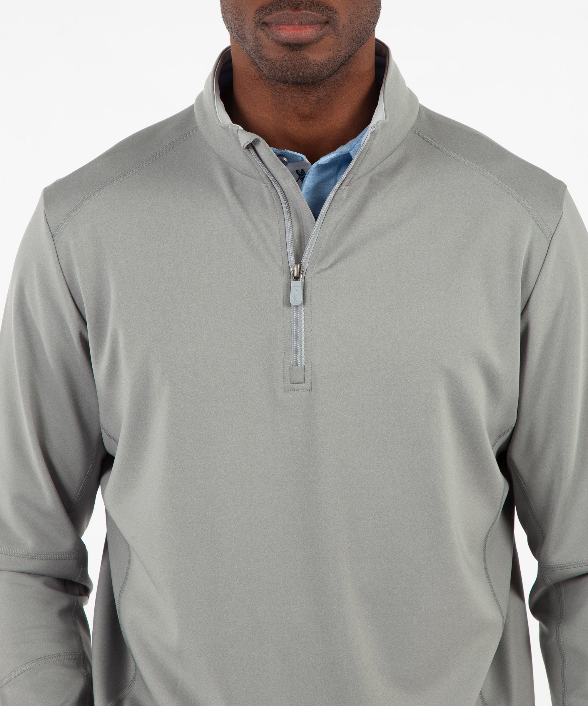 Performance Viking Quarter-Zip Long-Sleeve Pullover - Bobby Jones