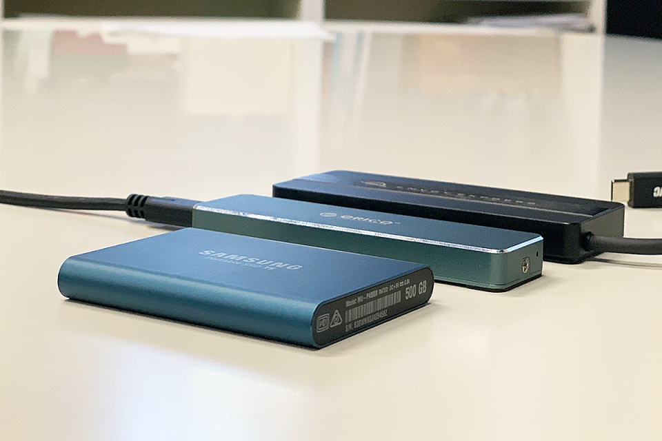 OWC Envoy Express（Thunderbolt 3 NVME M.2 SSDケース）を使ってみた