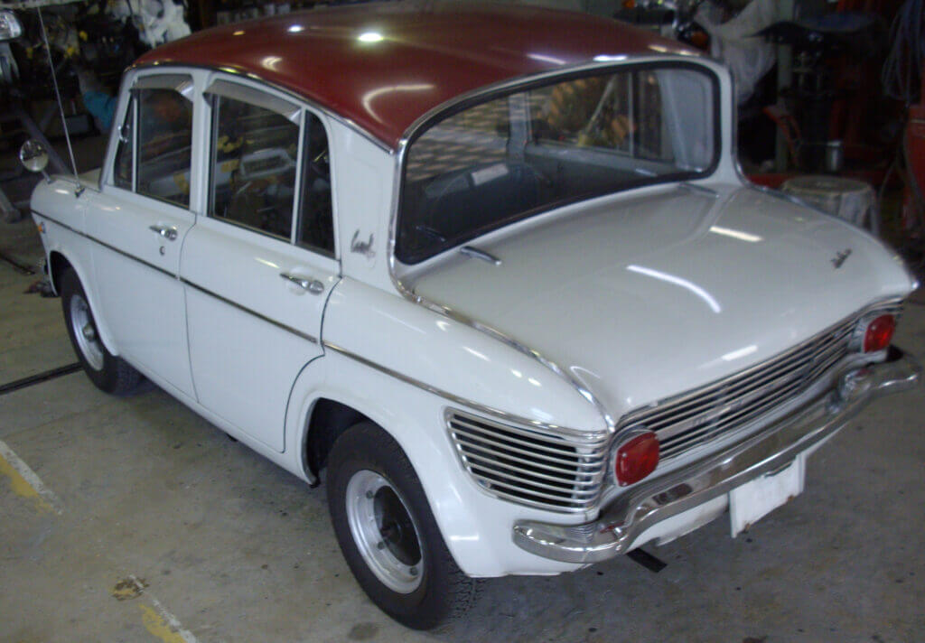 旧車の車検事例】マツダ キャロル360(静岡県)│御代田町で旧車なら