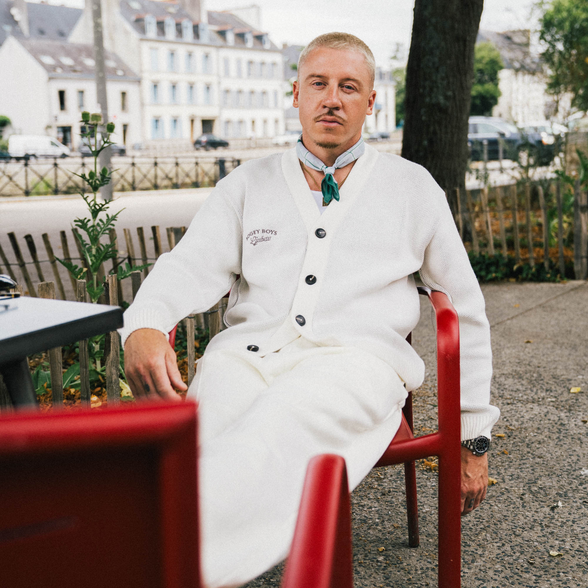 Ljubav x Bogey Boys Cardigan - Cream