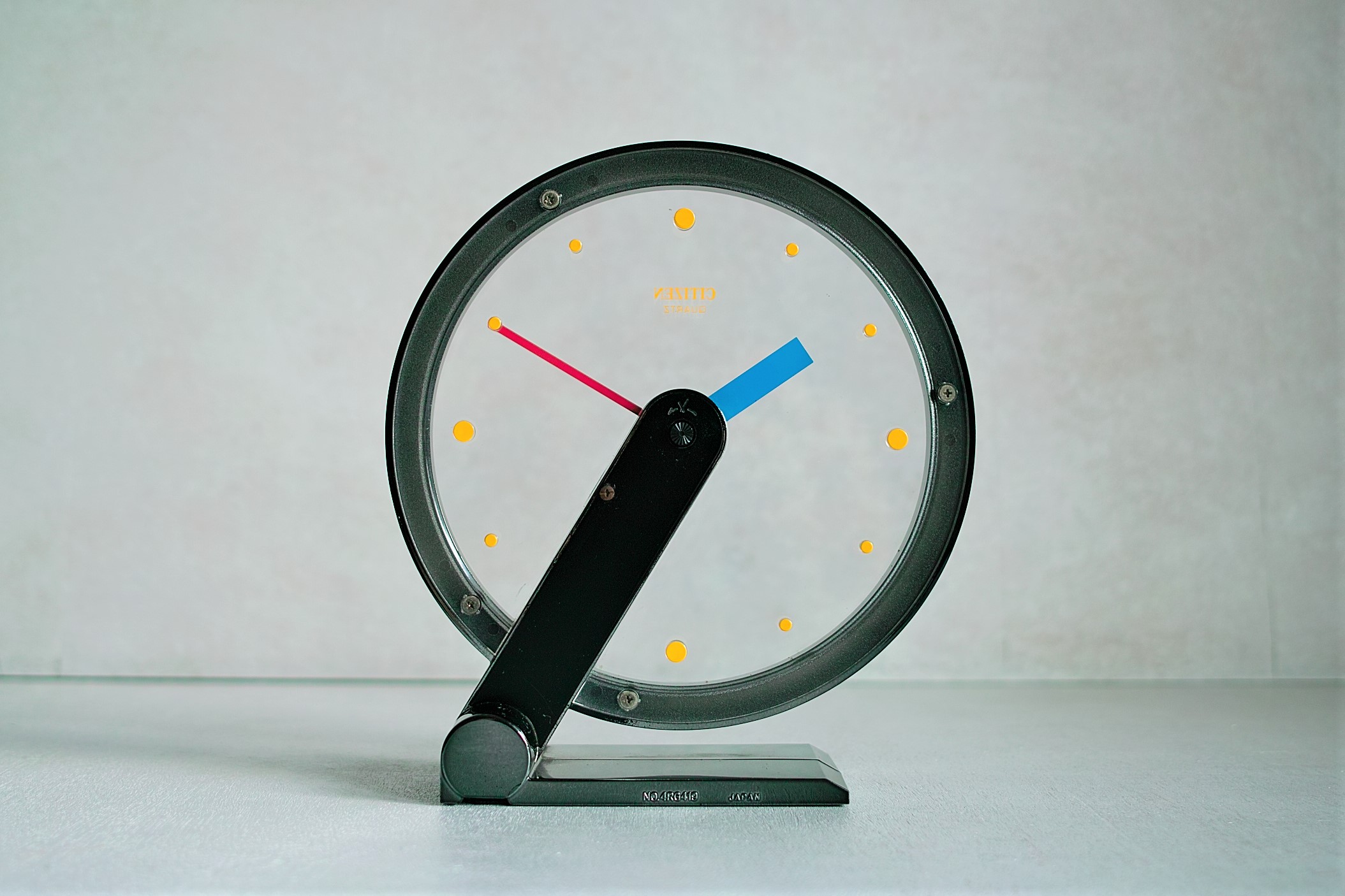 No.6123「CITIZEN 置時計：ポストモダン」SOLD | ボルトナットマーケット