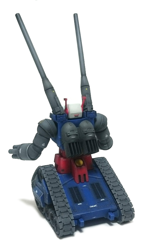 HGUC ガンタンク完成（塗装改修済み）