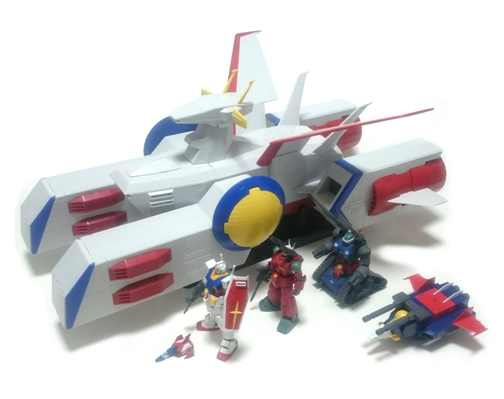 ガンダムコレクション 1/400 ホワイトベース レビュー