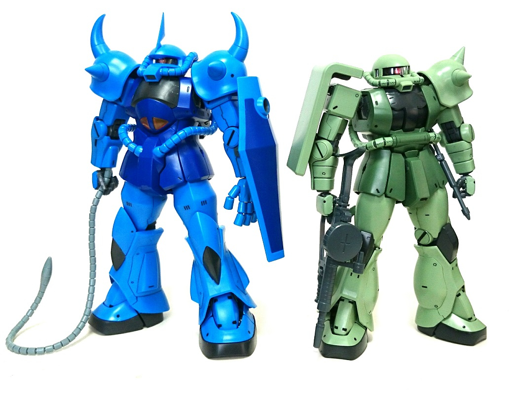 バンダイ MG グフver2.0 レビュー