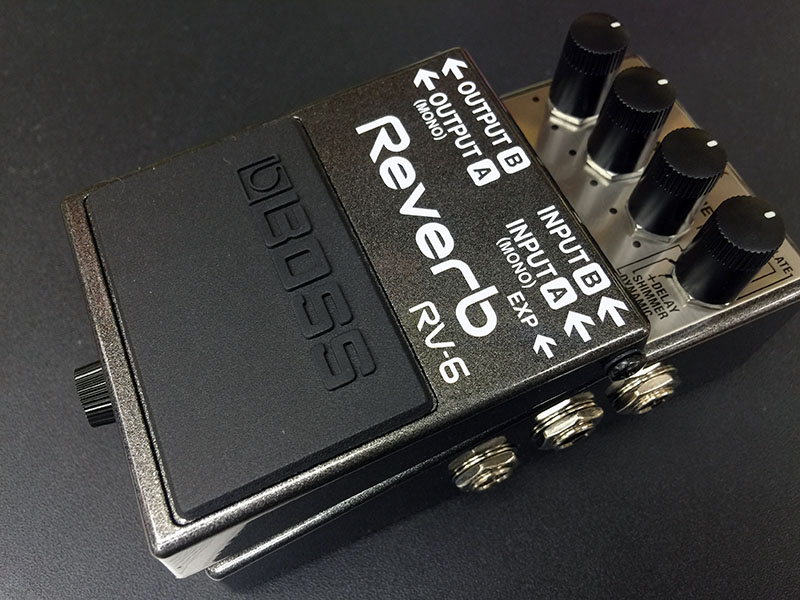 RV-6 Reverb（リバーブ） │ BOSSマニア共和国