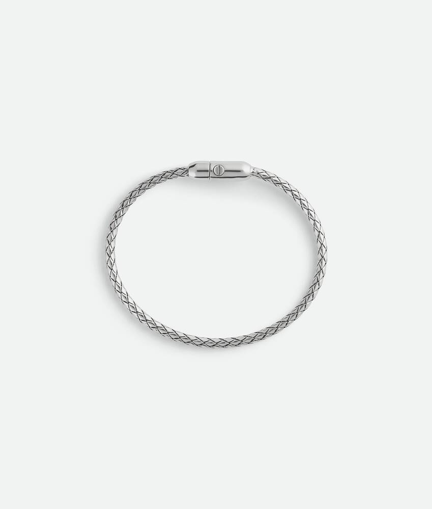 イントレチャート ブレスレット のために メンズ で シルバー