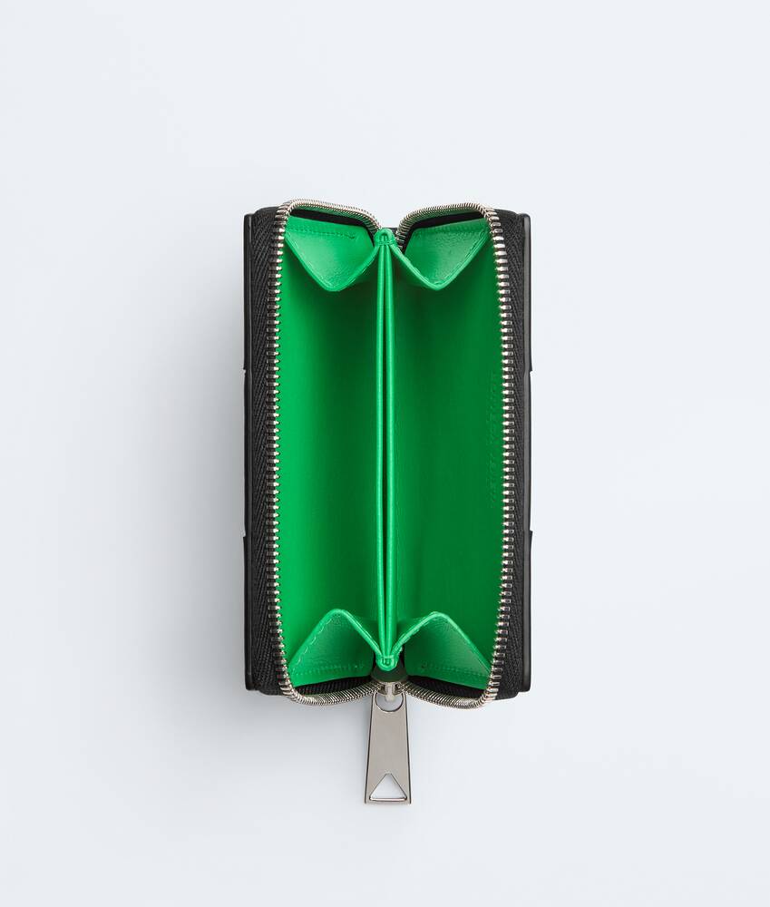 カセット ファスナー付きコインパース のために メンズ で ブラック