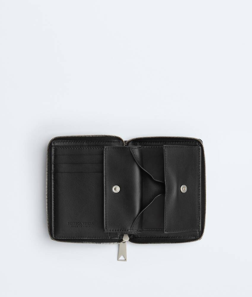 カセット ジップアラウンドウォレット のために メンズ で ブラック