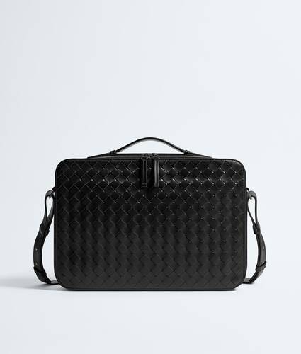 Men's Getaway Slim Briefcase in Black | Bottega Veneta US