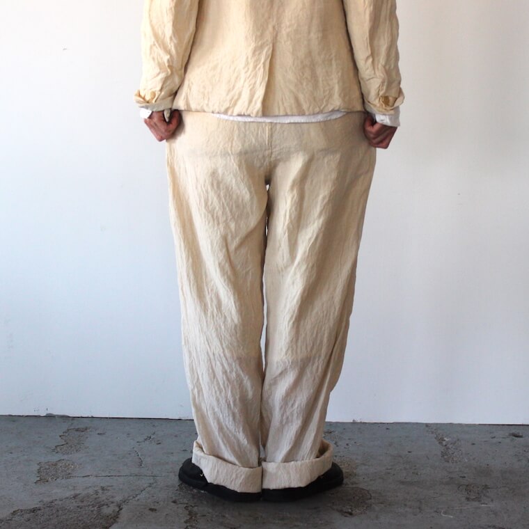 R&D.M.Co / オールドマンズテーラー リネンパンツ（アンティーク