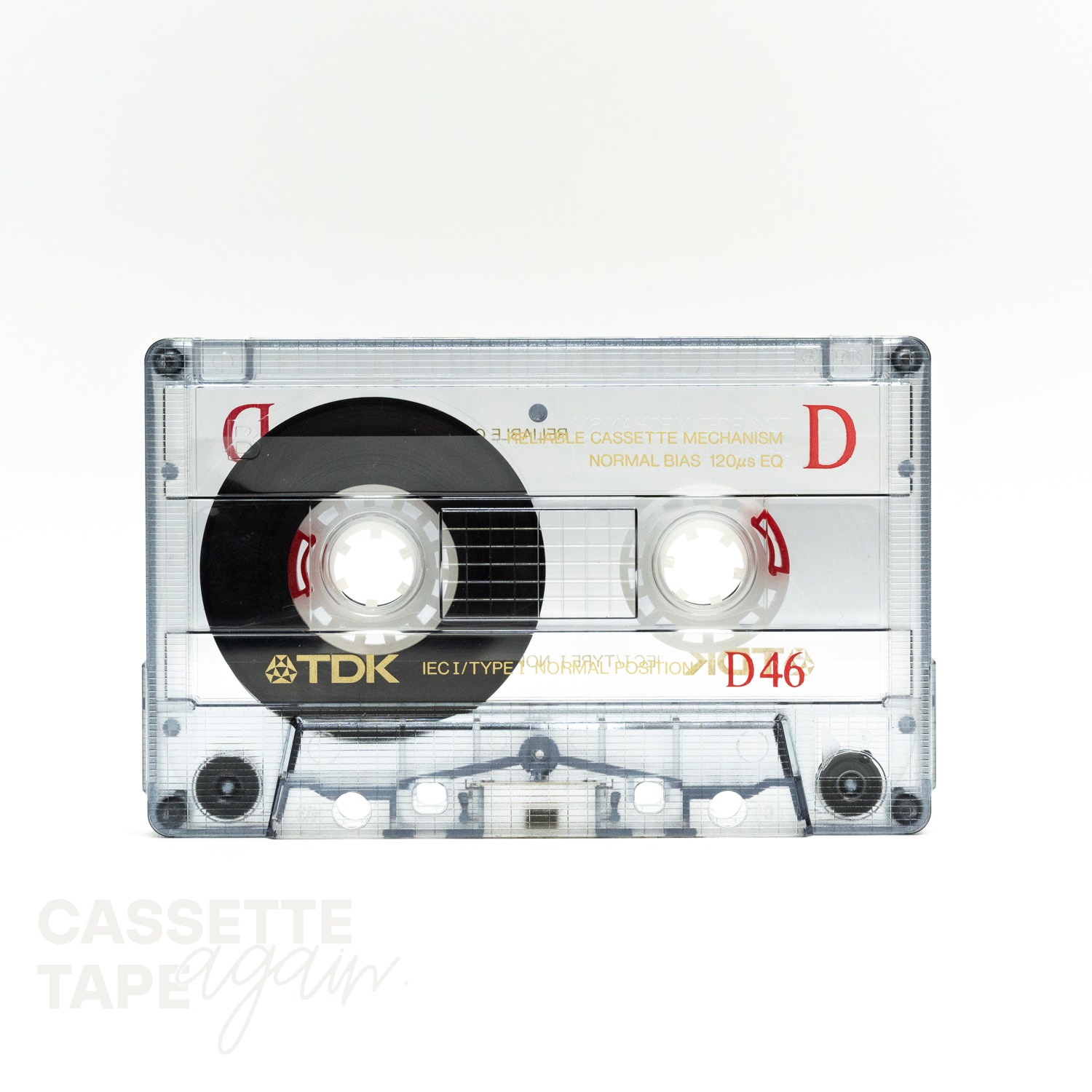 D 46 / TDK(ノーマル) - CASSETTE TAPE again.