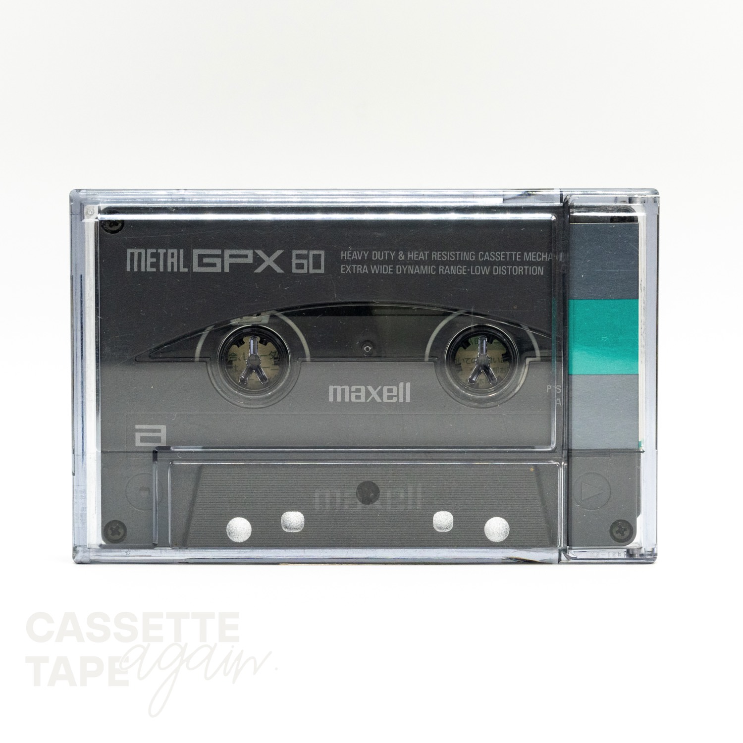 METAL GPX 60 / maxell(メタル) - CASSETTE TAPE again.
