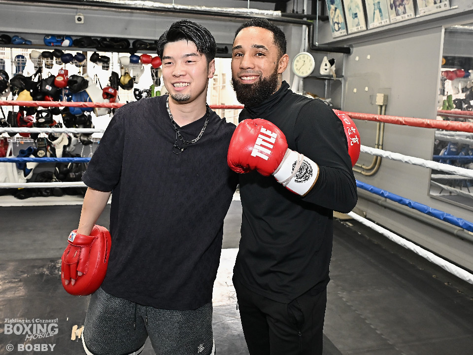 田中恒成がルイス・ネリの強さを体感! | ボクモバニュース