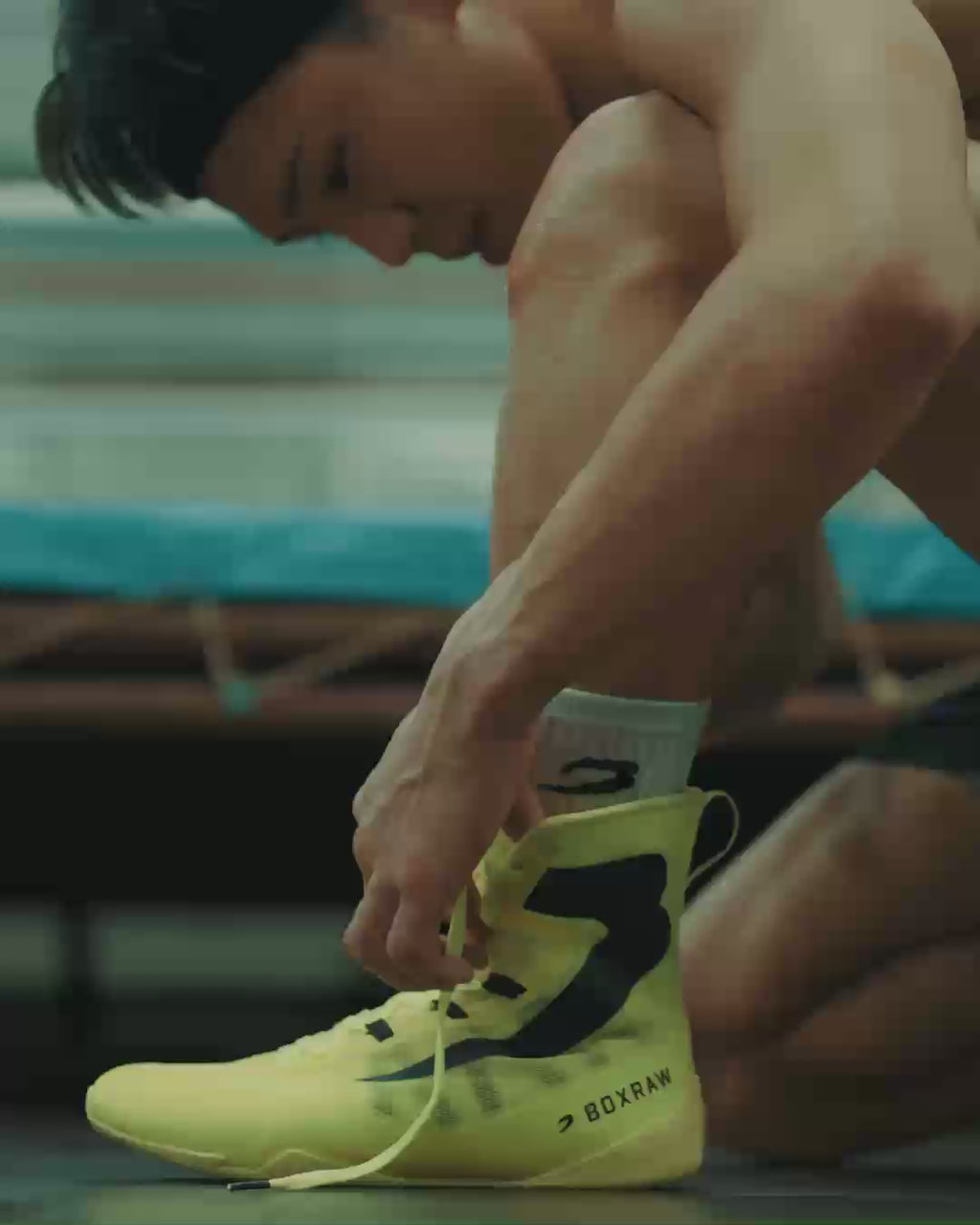 Impello 2.0 Boxing Boots - Neon Yellow/Black | BOXRAW