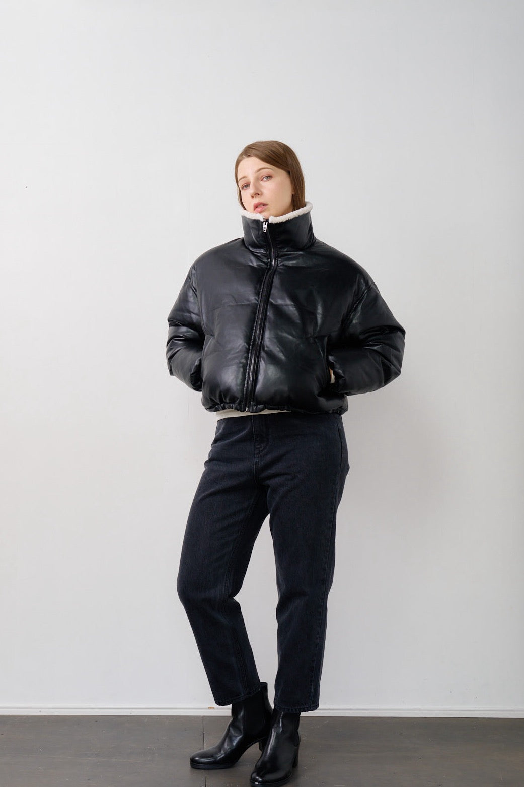レザーダウンジャケット – DALI GOAT