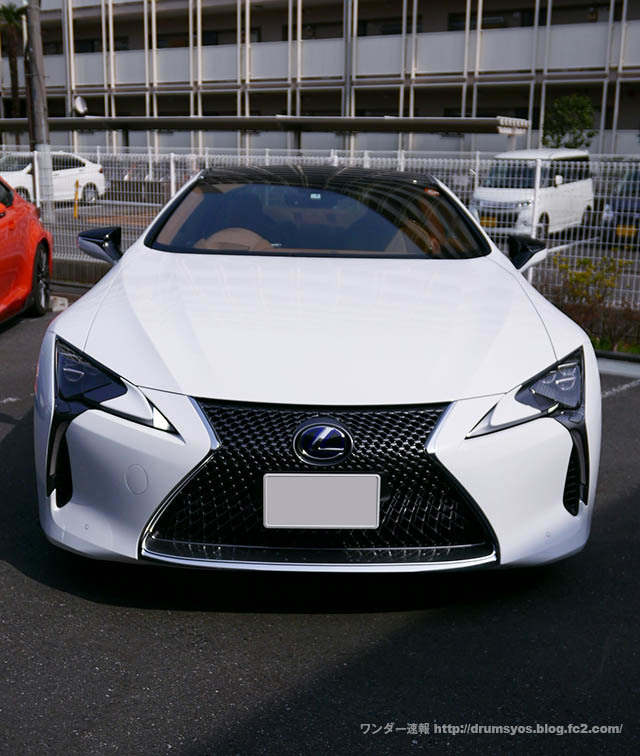 ワンダー速報 レクサスLC500h試乗しました！価格は1300万円から