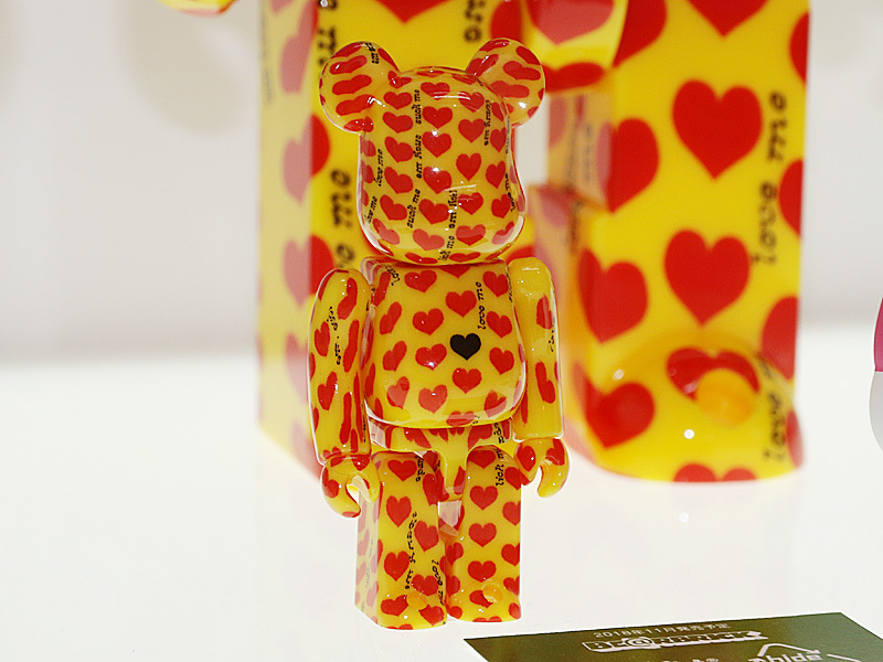 受注販売 hide 20th BE@RBRICK Yellow Heart 100% & 400% 1000% VCD