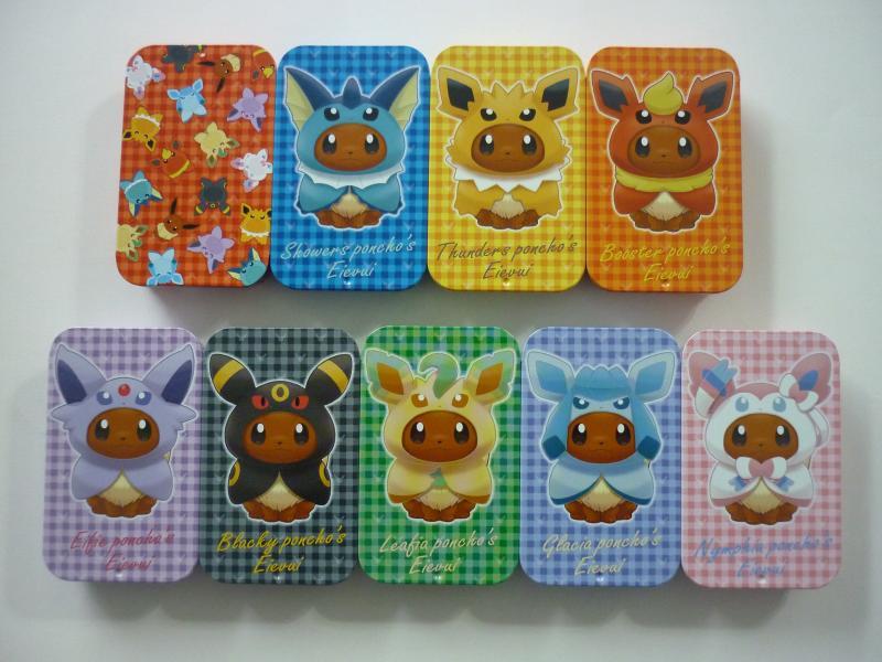 ぽけもん☆かふぇ イーブイ プチ缶コレクション ポンチョシリーズ
