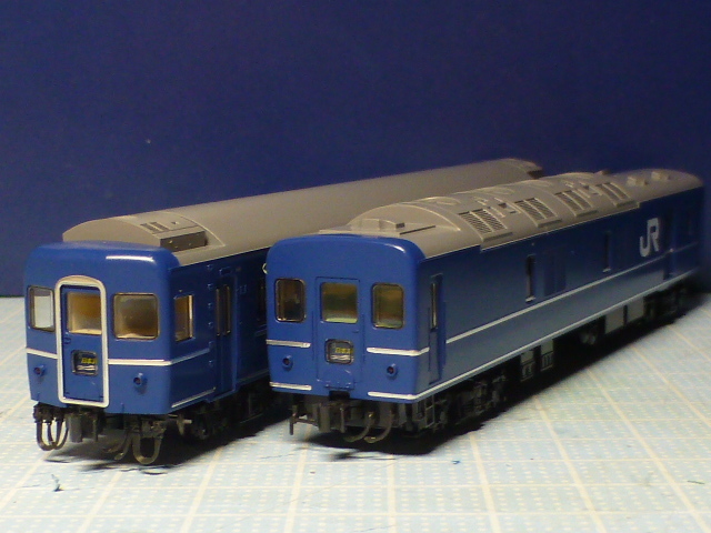 TOMIX 24系「日本海・JR西仕様」を弄る その1 - まったり鉄分補給ブログ