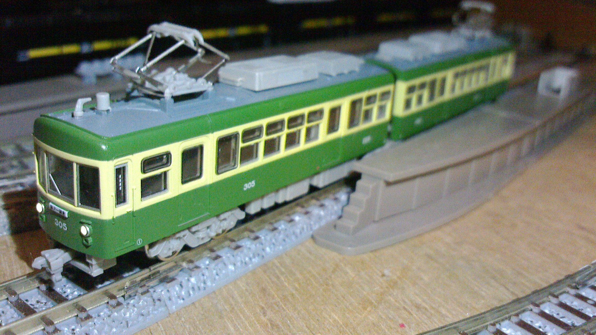 鉄道模型再収集開始 #127 MODEMO 江ノ島電鉄300形 305F標準塗装