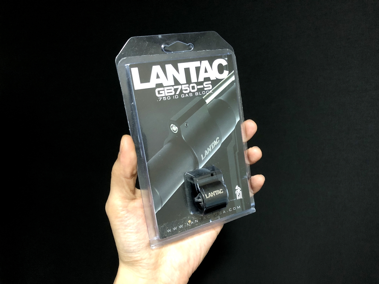 実物 LANTAC ULTRA LOW PROFILE GAS BLOCK 750 AR15 556 MADE IN THE