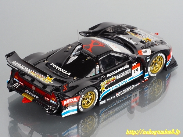 EBBRO 1/43 SUPER GT 2009 ROCKSTAR DOME NSX GT500 No.18 - HONDA