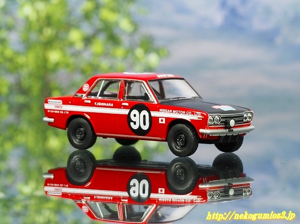 TLV 1/64 栄光への5000キロ ダットサン ブルーバード 1600 SSS