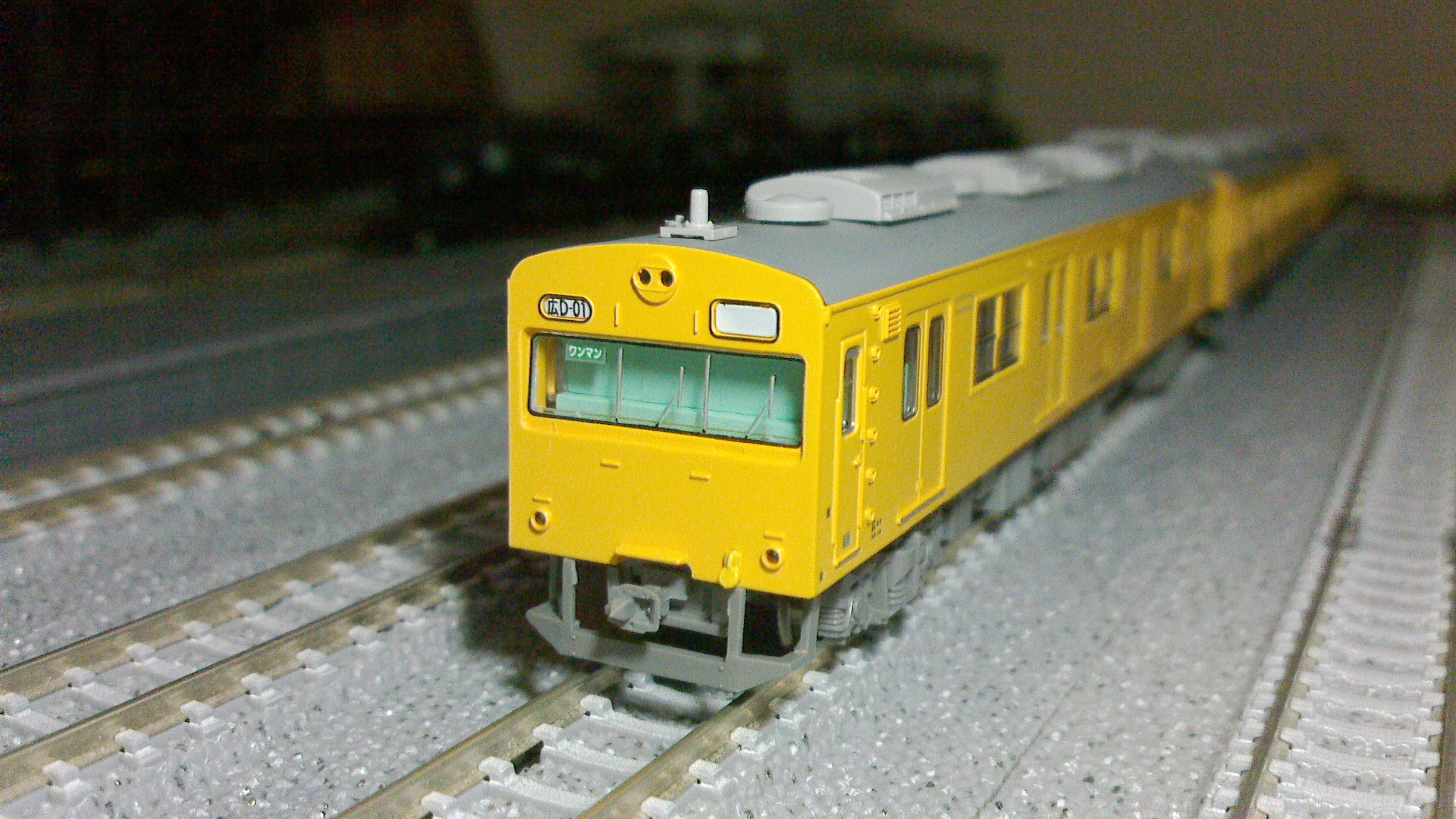 鉄道模型再収集開始 #211 マイクロエース 103系 西日本更新車・濃黄色