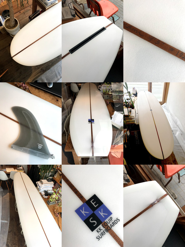 ☆お客様のオーダーボード完成しました！KATSU KAWAMINAMI SURFBOARDS